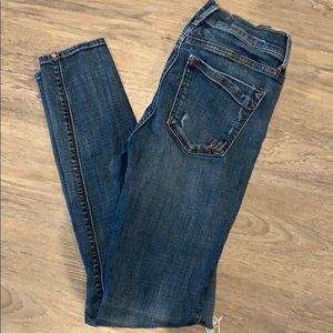 Express Mia Midrise Denim Legging